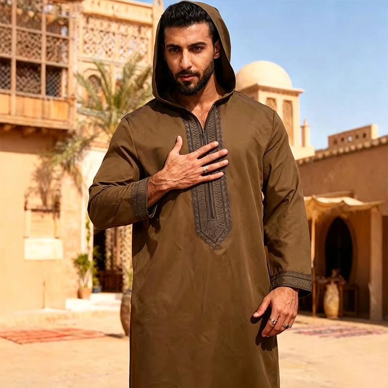 Embroidered Men’s Robe