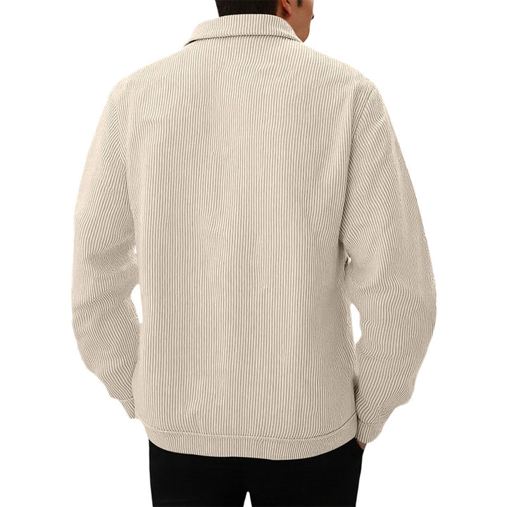 Corduroy Button Shirt Jacket