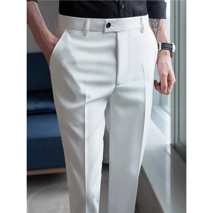Flowy Ice Silk Casual Trousers