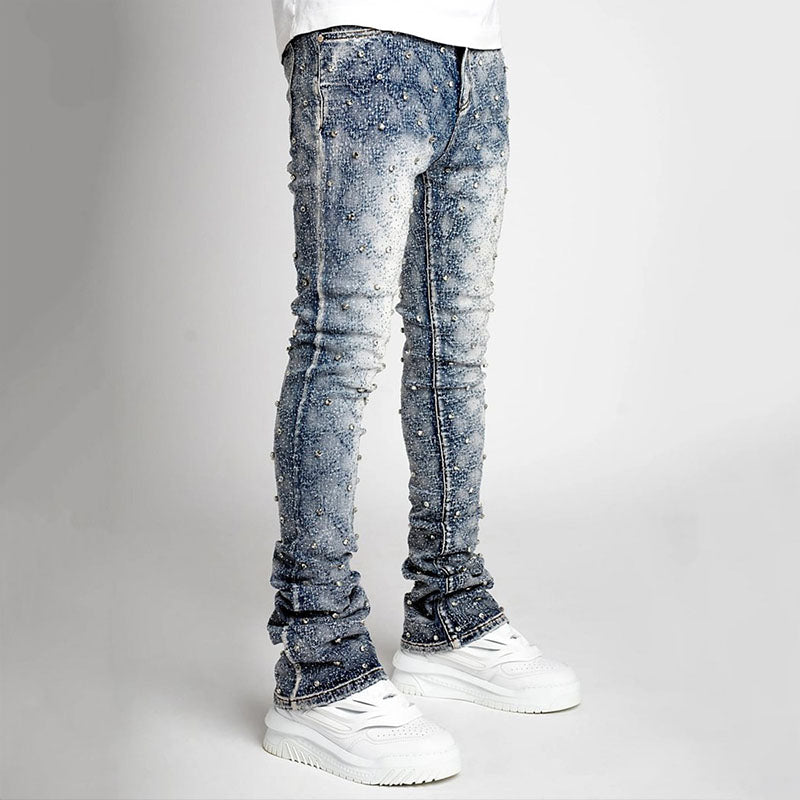 Street-style slim-fit jeans