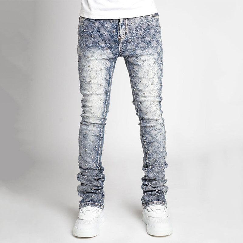 Street-style slim-fit jeans