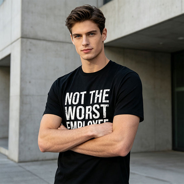 Not The Worst Employee Cotton Tee