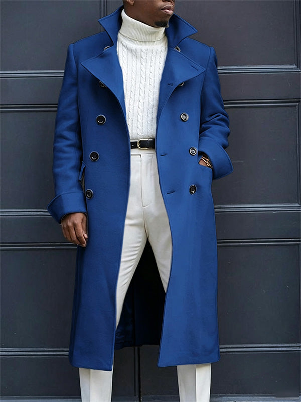 Men’s Button Front Trench Coat