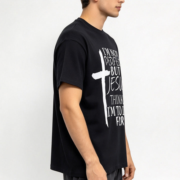 Statement Front Crewneck Tshirt