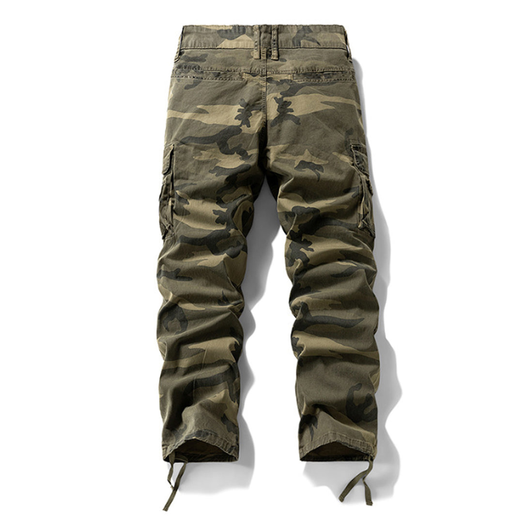 Retro camouflage casual loose-fitting long pants sports outdoor pants