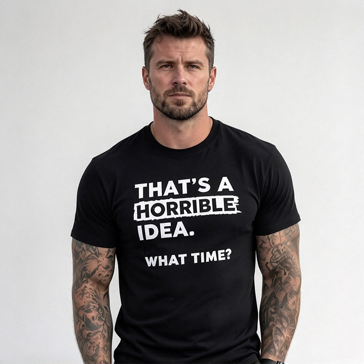 Vintage Humor Quote Printed Tshirt