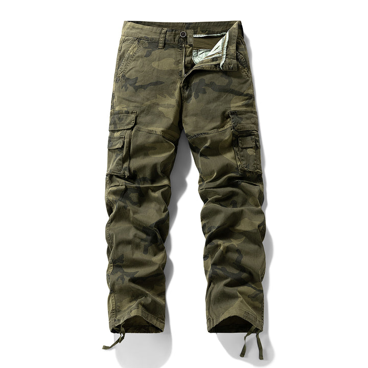Retro camouflage casual loose-fitting long pants sports outdoor pants