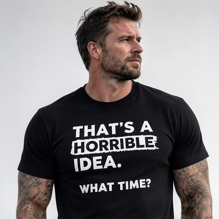 Vintage Humor Quote Printed Tshirt