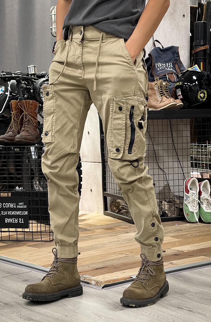 Outdoor Straight-Leg Functional Tactical Jogger Work Pants