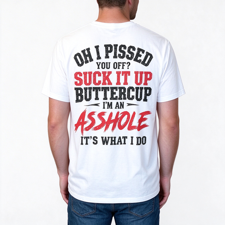 Funny Quote Graphic Casual Tee