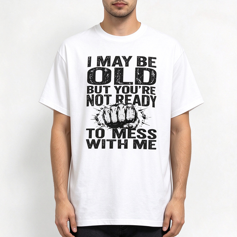 Vintage Fist Graphic Mens T Shirt