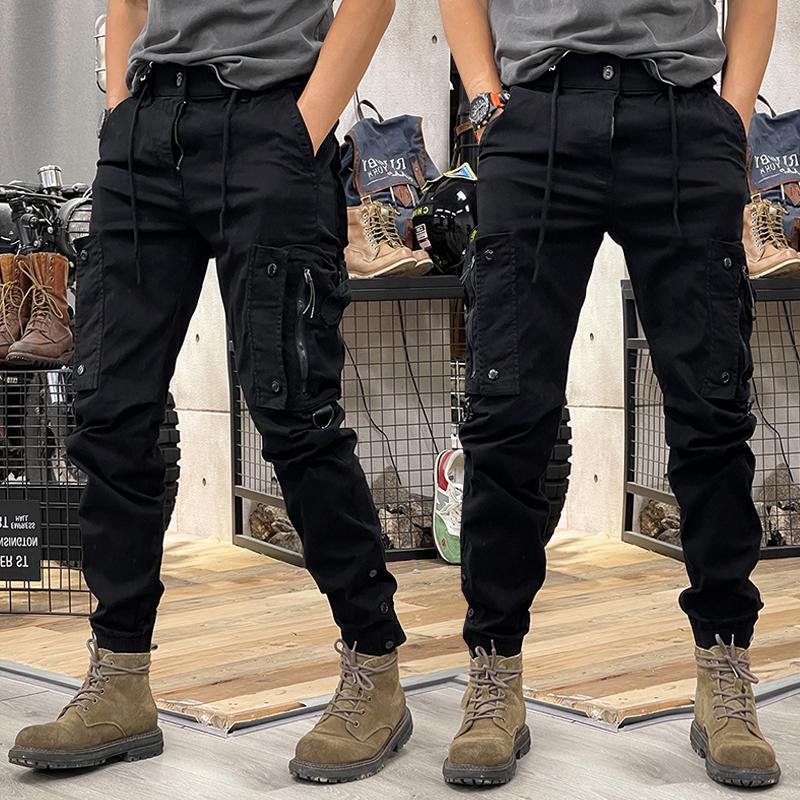 Outdoor Straight-Leg Functional Tactical Jogger Work Pants