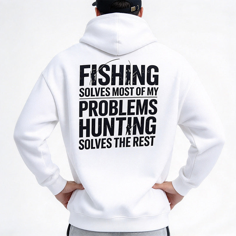 Fishing Hunting Graphic Hoodie