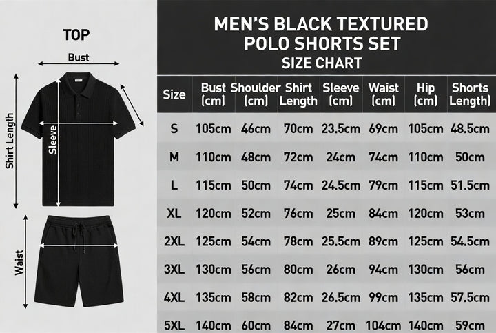 Men’s Jacquard Polo Set Lightweight Plaid Short Sleeve Casual 2 Piece Outfit