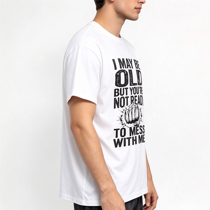 Vintage Fist Graphic Mens T Shirt