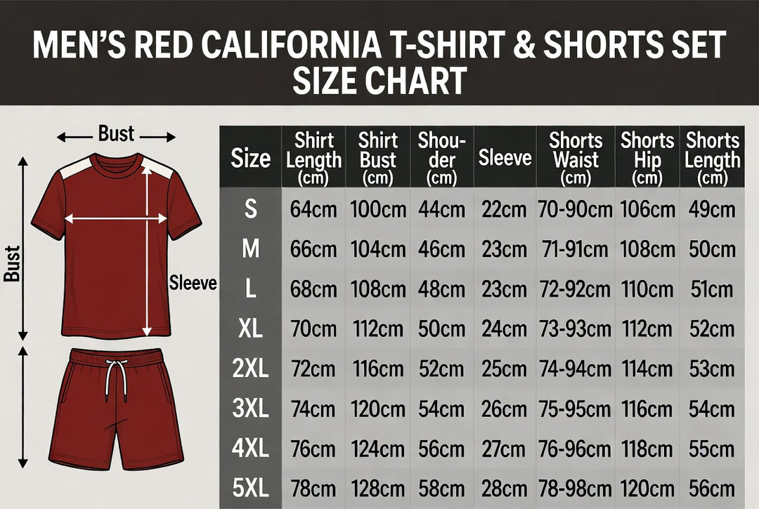 Retro California print striped short-sleeved top with drawstring shorts two-piece set