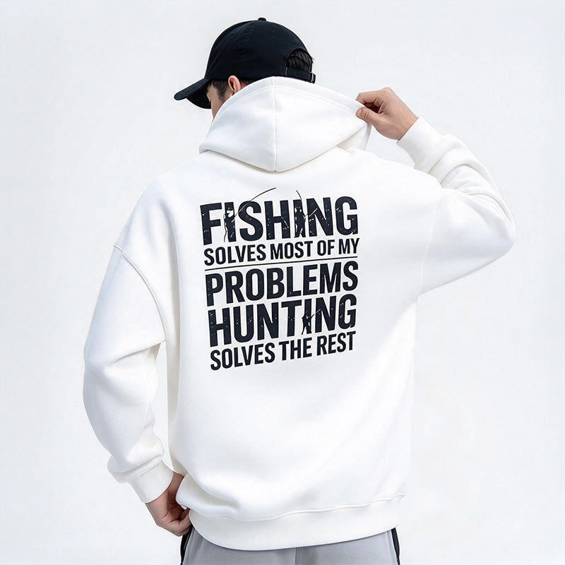 Fishing Hunting Graphic Hoodie
