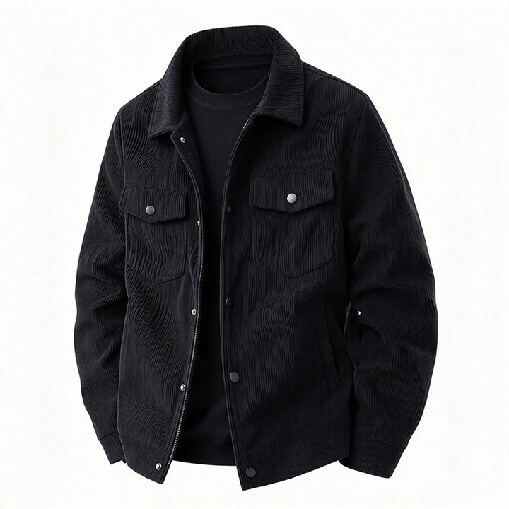 Corduroy Button Shirt Jacket