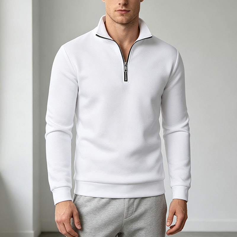 Men Half-Zip Fleece Sweatshirt
