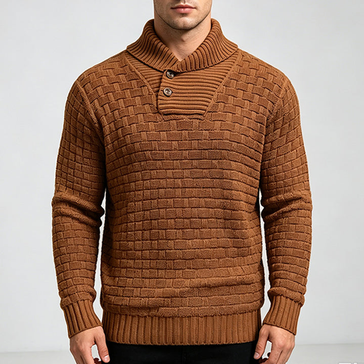 Men Crew Neck Knit Sweater
