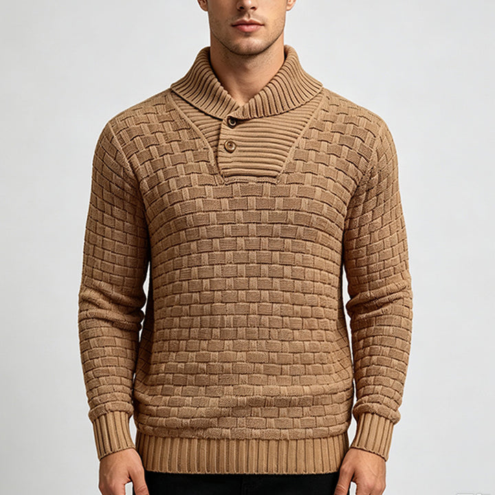 Men Crew Neck Knit Sweater