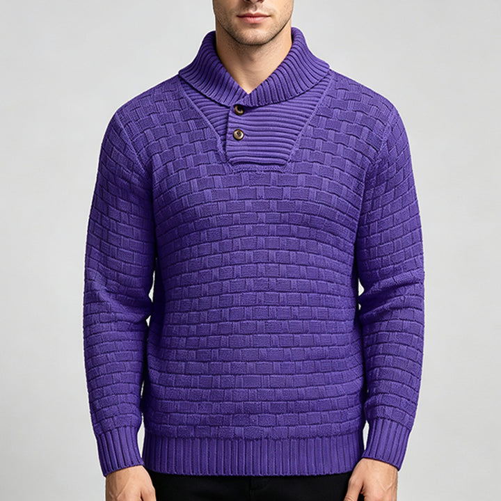 Men Crew Neck Knit Sweater