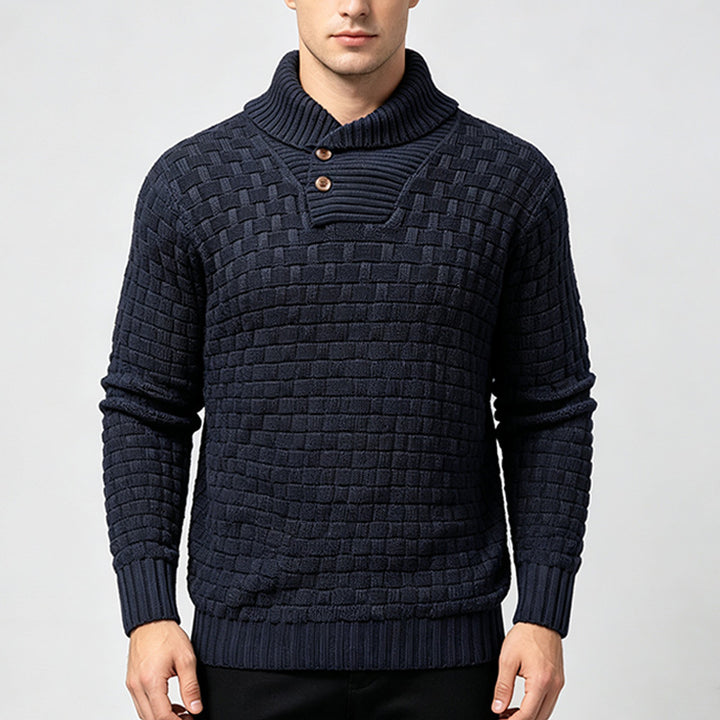 Men Crew Neck Knit Sweater