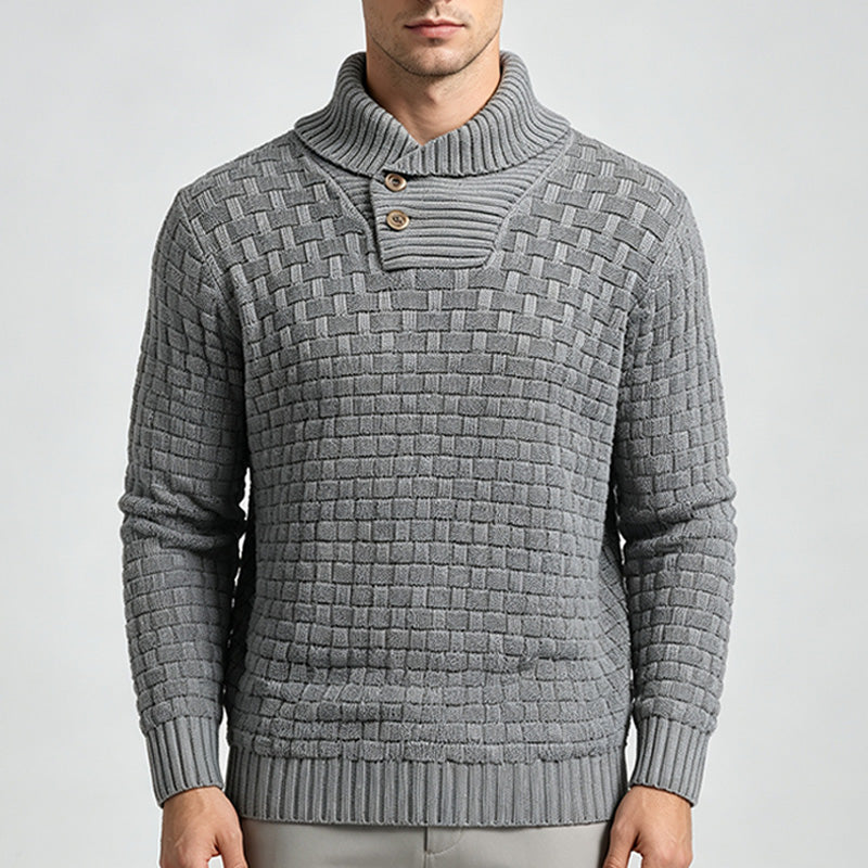 Men Crew Neck Knit Sweater