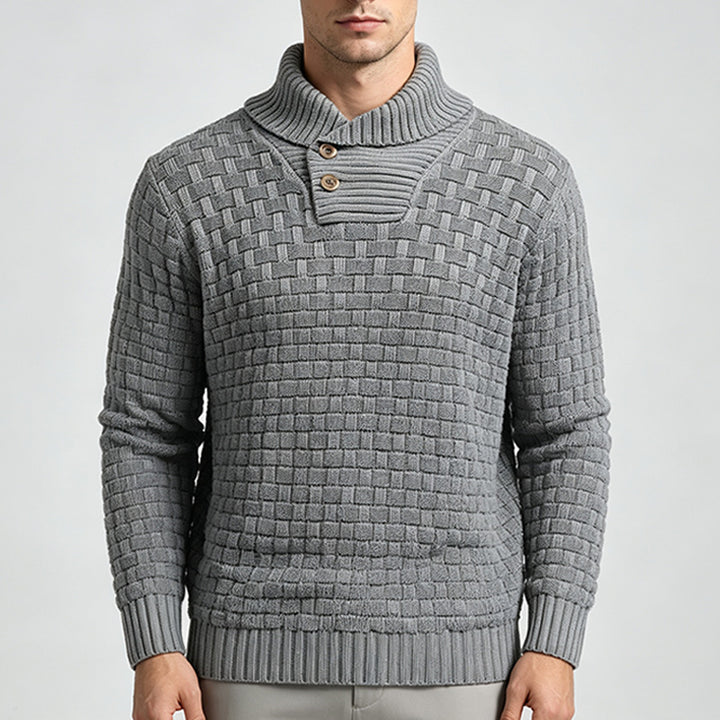 Men Crew Neck Knit Sweater