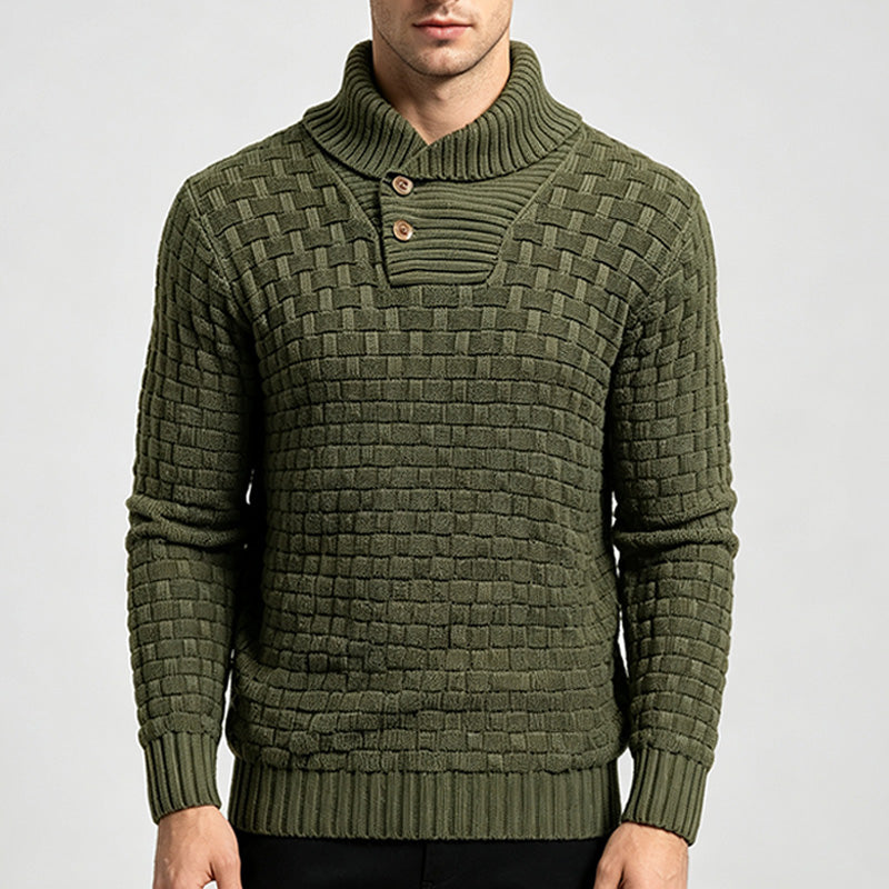 Men Crew Neck Knit Sweater