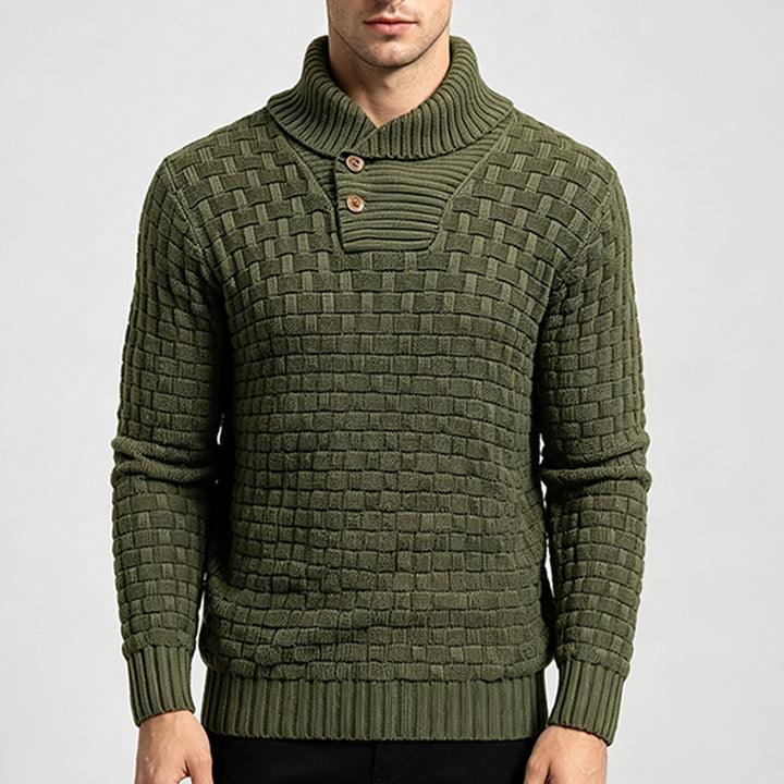Men Crew Neck Knit Sweater
