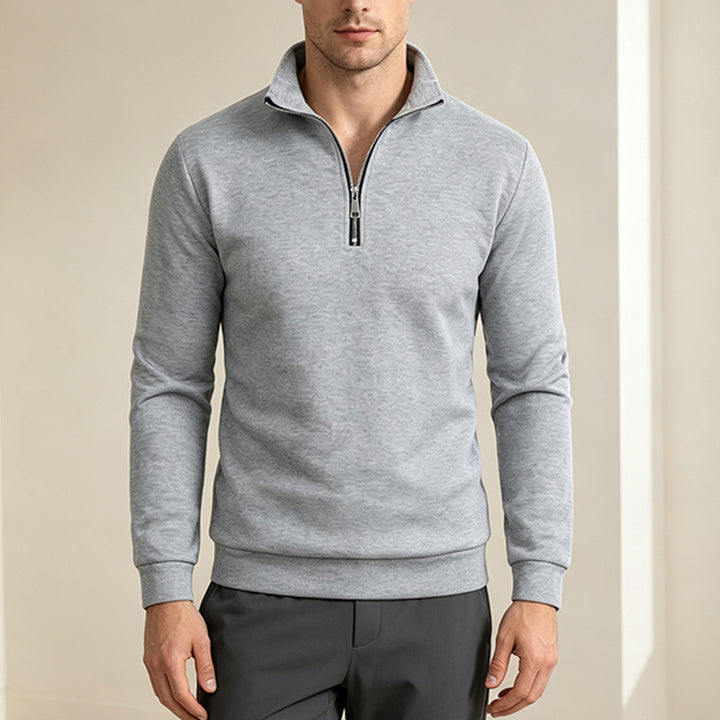 Men Half-Zip Fleece Sweatshirt