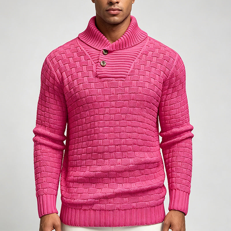 Men Crew Neck Knit Sweater