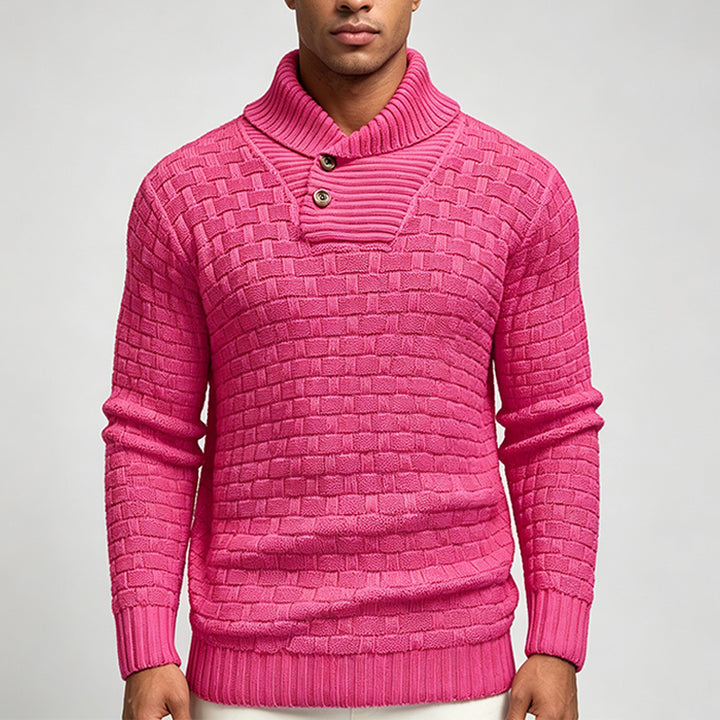 Men Crew Neck Knit Sweater