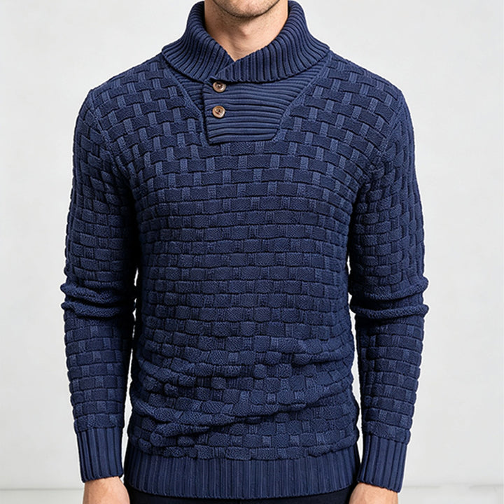 Men Crew Neck Knit Sweater