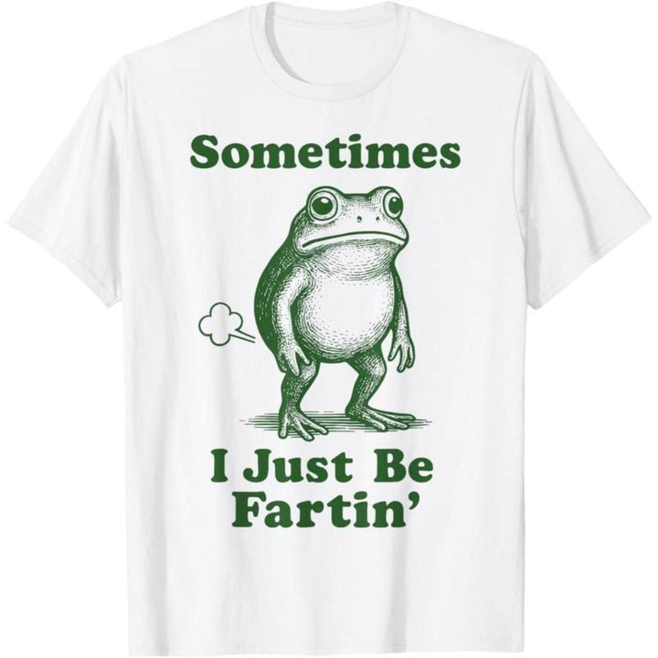 Cartoon Frog Print Men&