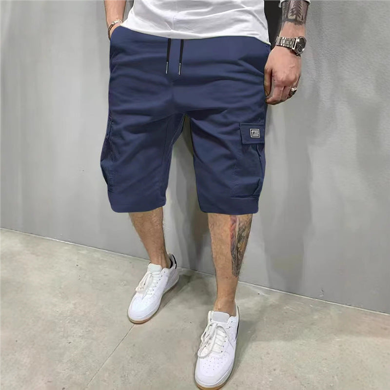 Men’s Cargo Shorts Loose Fit Multi Pocket Summer Casual Streetwear Shorts