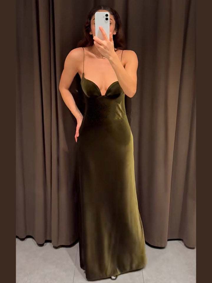 Satin Slip Dress for Women