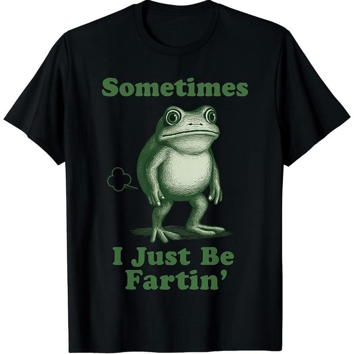 Cartoon Frog Print Men&