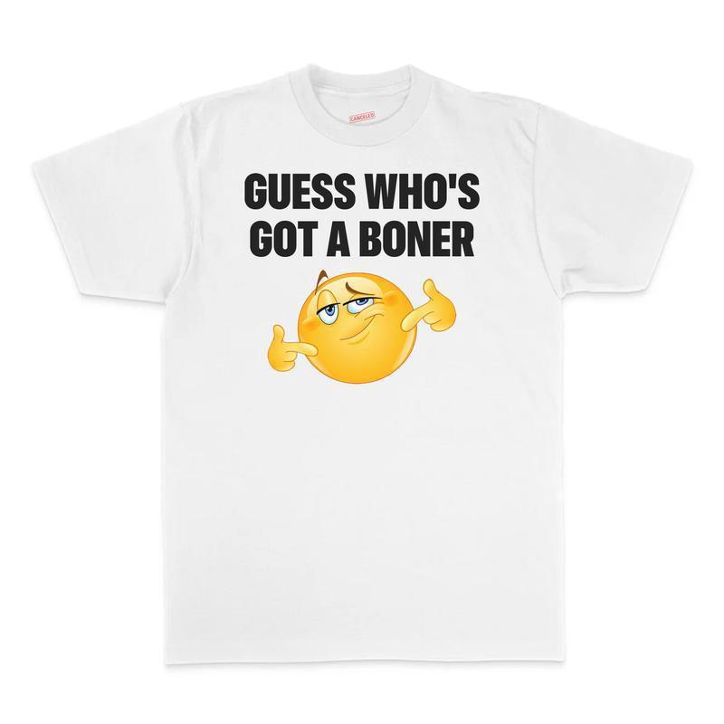 Funny Meme Emoji T-Shirt Men Casual Cotton Graphic Tee Streetwear