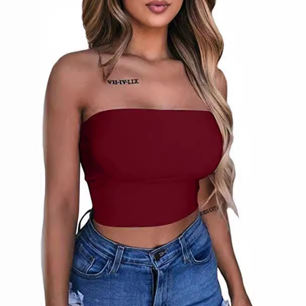 Women’s Strapless Bandeau Sports Bra