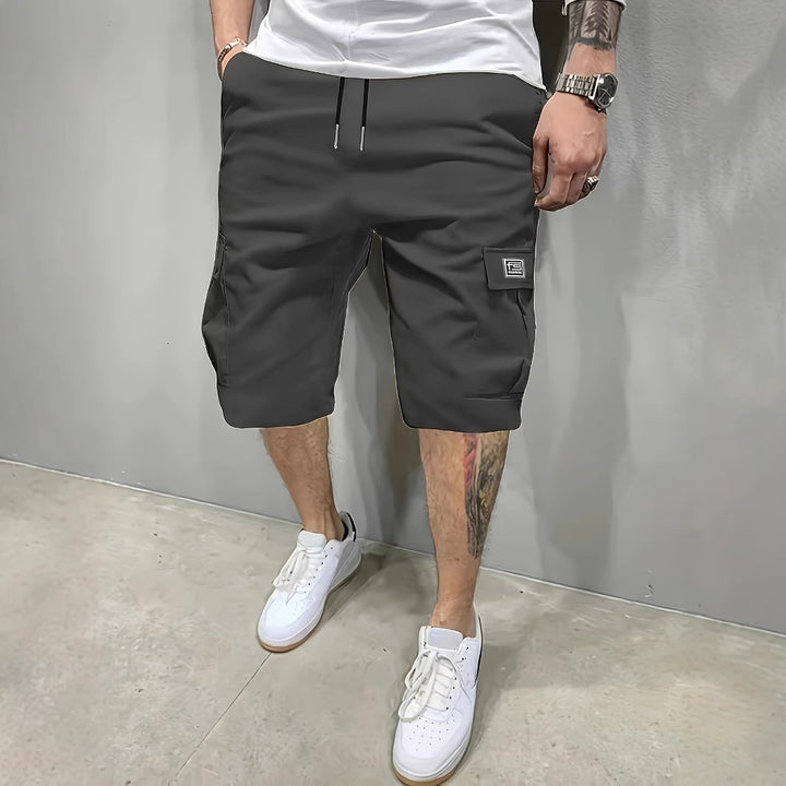 Men’s Cargo Shorts Loose Fit Multi Pocket Summer Casual Streetwear Shorts