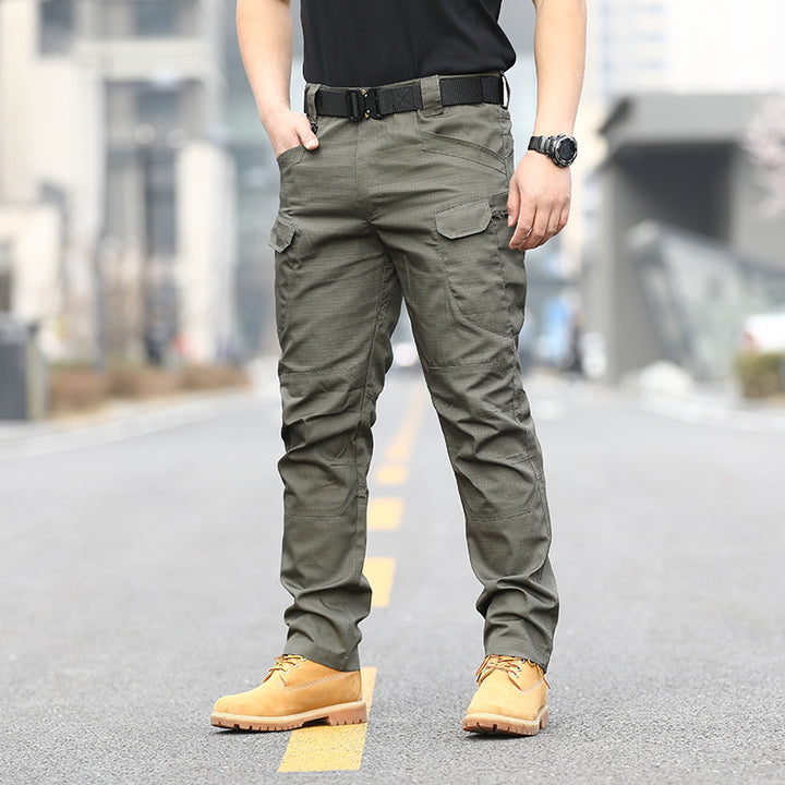 Men’s Tactical Cargo Pants – Outdoor Multi-Pocket Work Utility Trousers