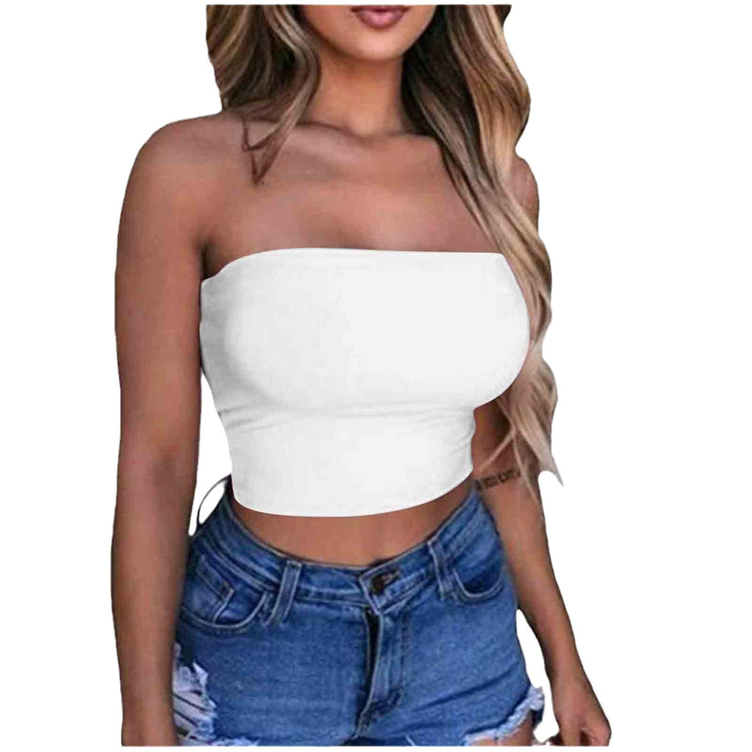 Women’s Strapless Bandeau Sports Bra