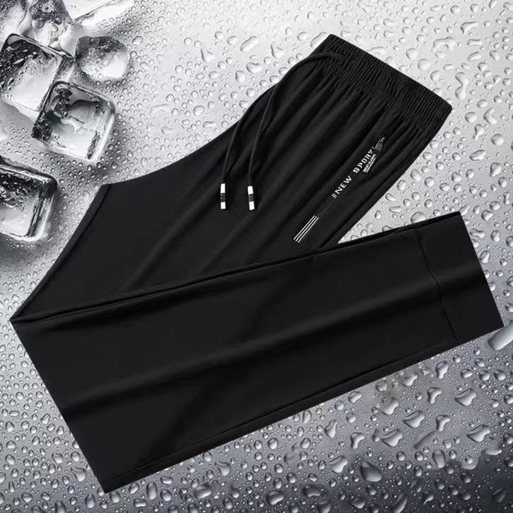Men Women Straight Leg Sweatpants Lightweight Quick Dry Casual Pants