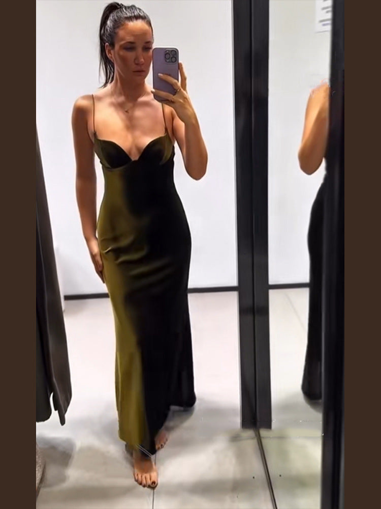 Satin Slip Dress for Women