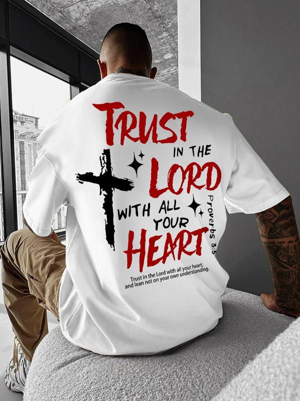 Inspirational Graphic T-Shirt with "Faith" Theme