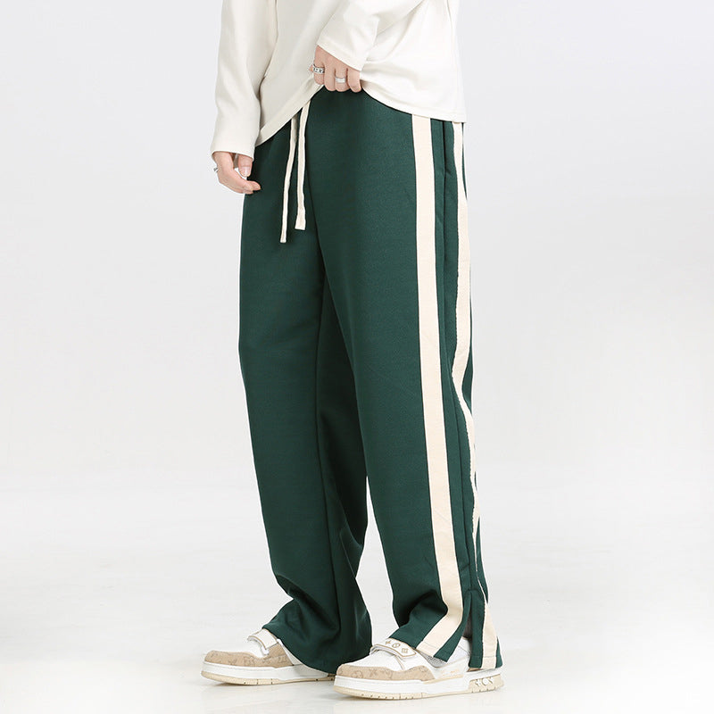 Striped Casual Streetwear Pants