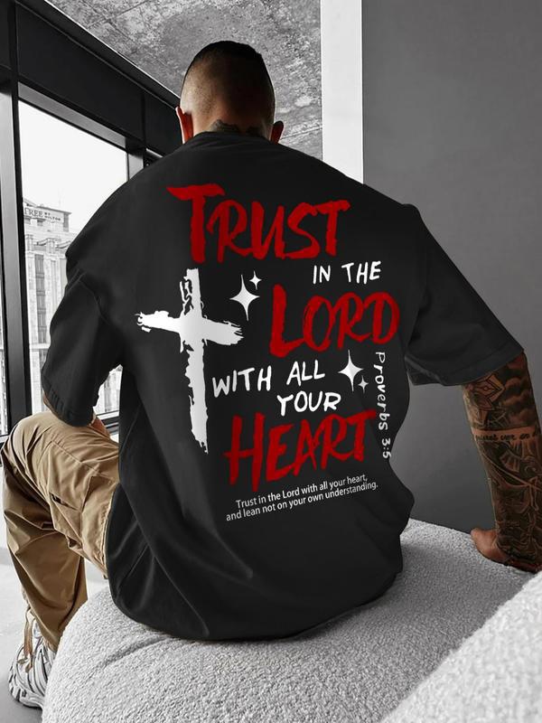 Inspirational Graphic T-Shirt with "Faith" Theme