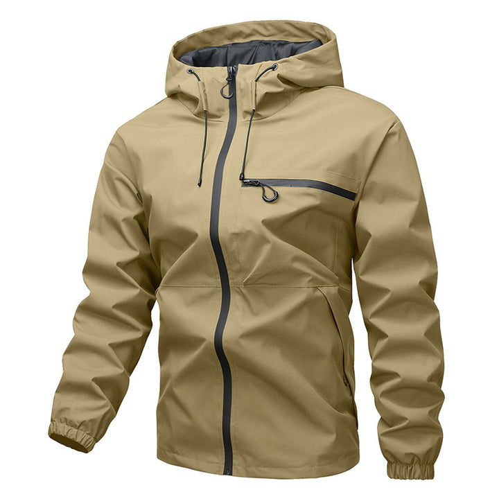 Outdoor Waterproof Zippered Jacket